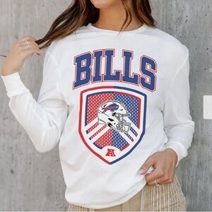 NWT Gameday Couture BUFFALO BILLS PUSHING THE LIMIT BOYFRIEND LONG SLEEV…